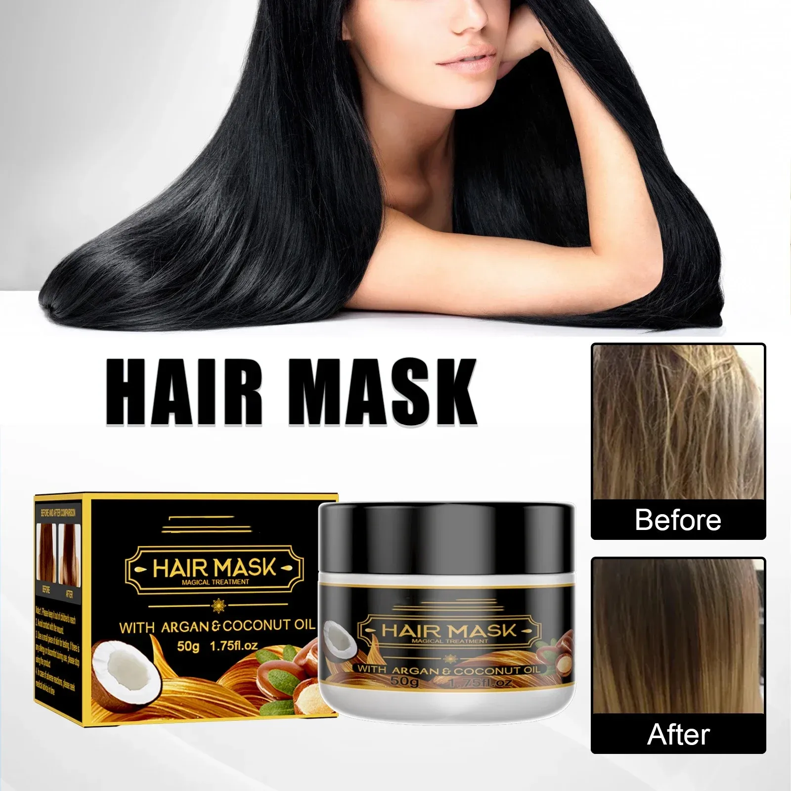 PURE KERATIN™ Repair Hair Mask — 48% Off